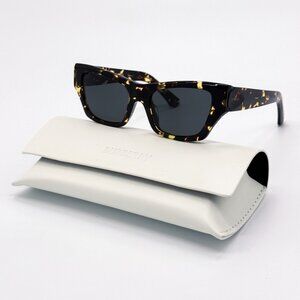 NEW BURBERRY SUNGLASSES HAVANA BLACK WOMEN BE4441U 4106/87 BURBERRY BE4441U 4106